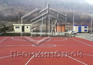 Примеры работ ООО «ПромХимСтрой». Объект: Спортивные покрытия г. Грозный - Изображение 1
