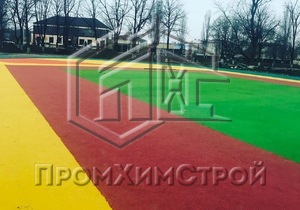Примеры работ ООО «ПромХимСтрой». Объект: Спортивные покрытия г. Грозный - Изображение 2