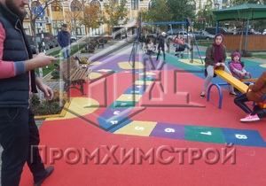 Примеры работ ООО «ПромХимСтрой». Объект: Спортивные покрытия г. Грозный - Изображение 13